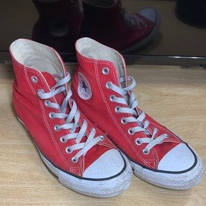Red Converse Chuck Taylor